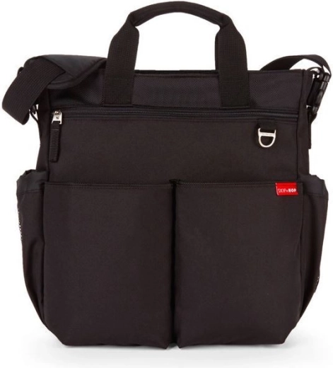 Borsa fasciatoio Duo Signature grigio melange