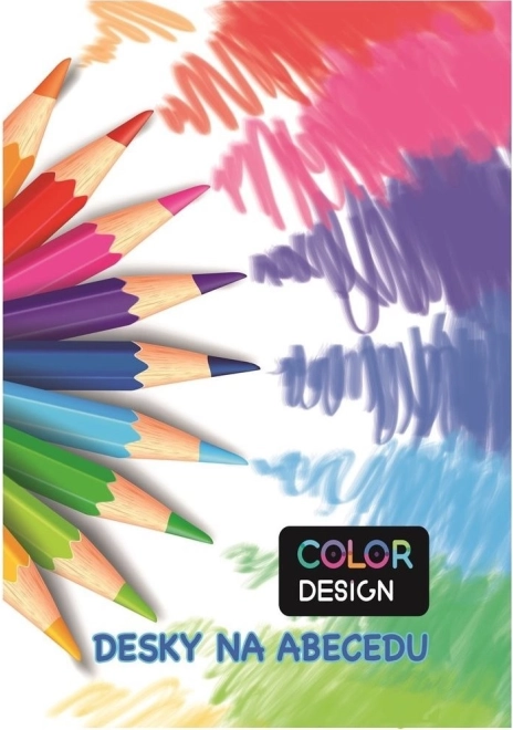 Karton P+P dosky na abecedu Pastelky