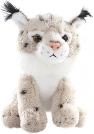 Lynx en peluche 13cm