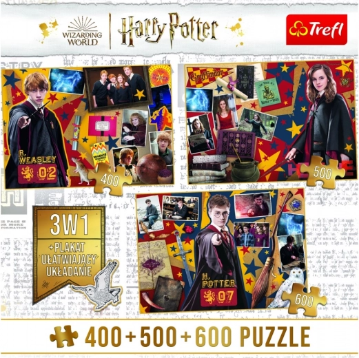 Puzzle Harry Potter, Ron and Hermione 3 in 1