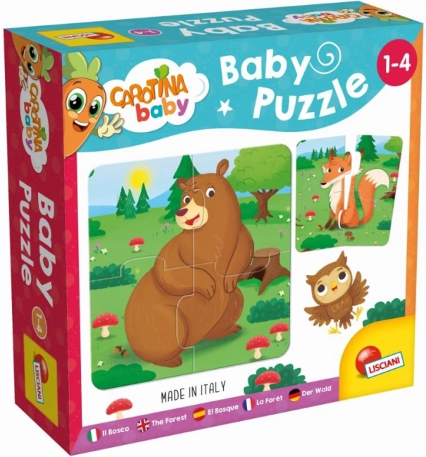 CAROTINA BABY PUZZLE - Erdő