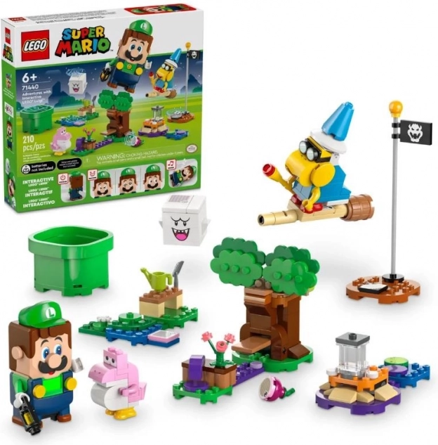 LEGO Super Mario Adventures with Interactive Luigi Figure