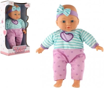 Doll My Little Friend with Bow 30 cm