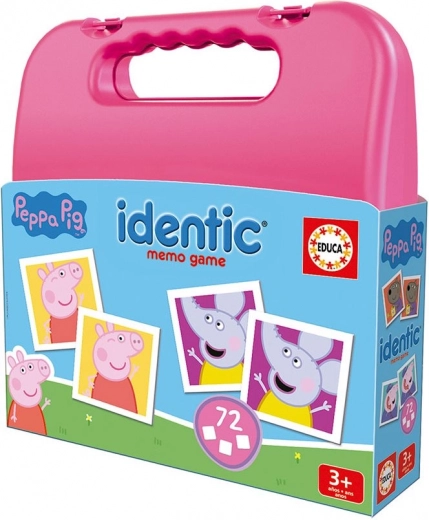 Memory Game in a Suitcase Peppa Pig