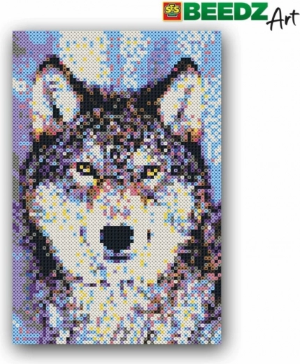 BEEDZ Art Ironing Beads Creative Set – Wolf 7000 pcs