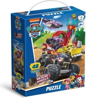 Puzzel met het thema Paw Patrol: Redding op wielen