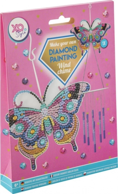 Diamond Painting Wind Chime Butterfly
