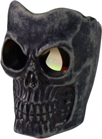 Halloween flashing mini skull-shaped light