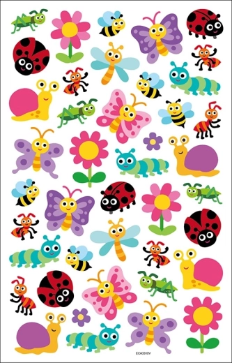 Meadow Stickers – set of 35 pcs