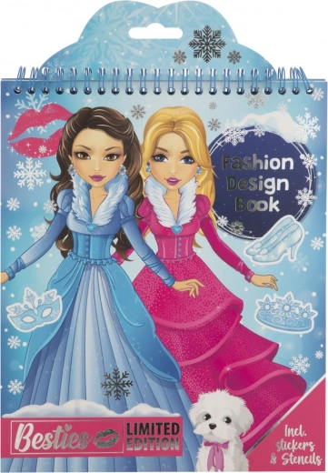 Besties Fashion Design Book
