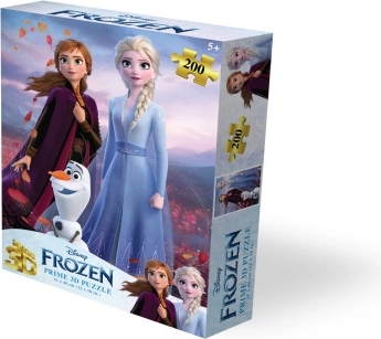 Puzzle 3D DISNEY FROZEN 200 elementów