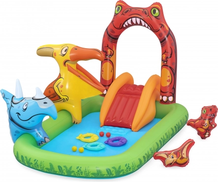Children's Pool BESTWAY Dinosaur World with Water Slide