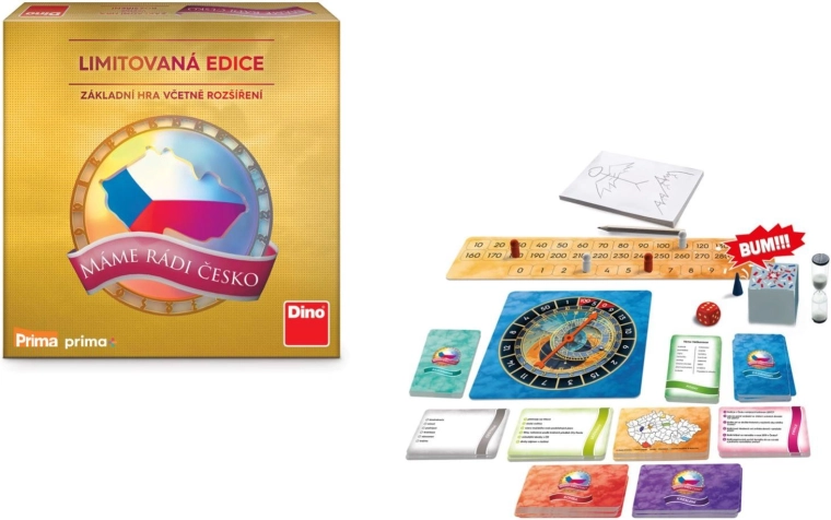 We Love Czechia – limited edition, family party game
