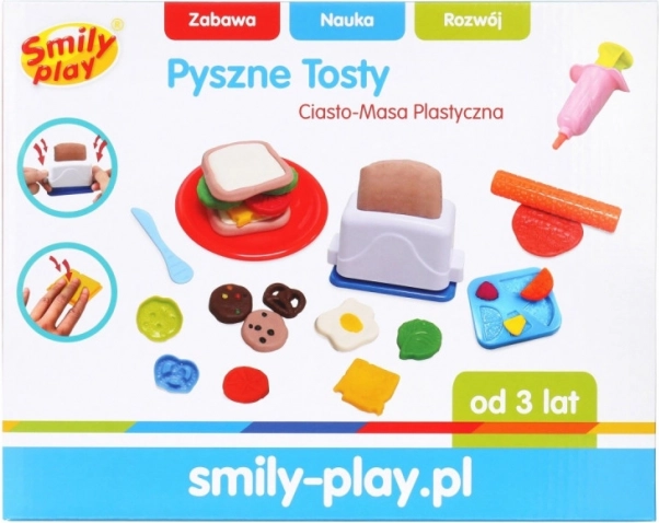 Pasta da modellare - toast deliziosi