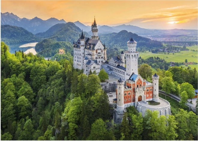 Spring Neuschwanstein Puzzle 1000 pieces