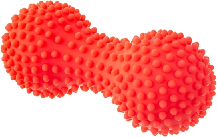 Duoball massaggiante con punte TULLO – rosso