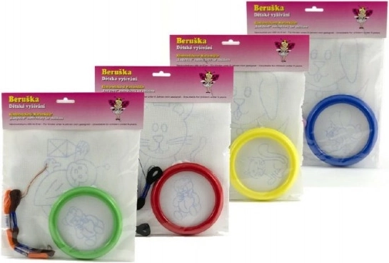 Set da ricamo per bambini con cornice