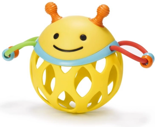 Skip Hop hochet de main Abeille pour le développement de la motricité 3m+