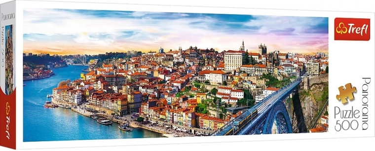 Panoramske puzzle Porto 500 kosov