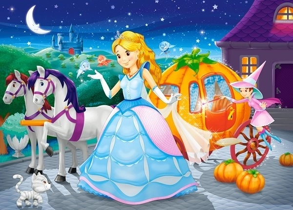Puzzle 60 pezzi – PRINCIPESSA CENERENTOLA