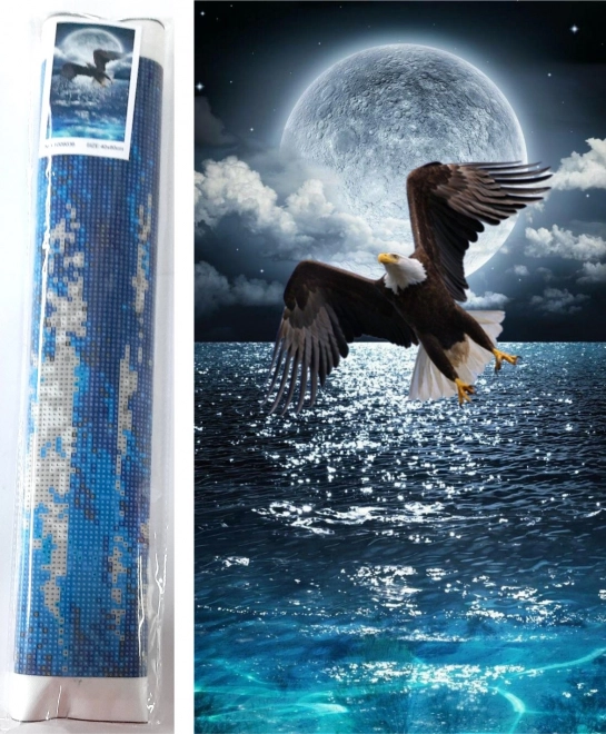 Diamond Painting Night Hunter 80 × 40 cm