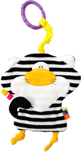 Cuddly Toy with Loop – Pasiak Cat for Babies
