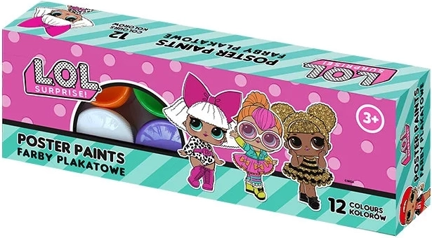 Astra tempera paints 12×20 ml L.O.L. Surprise