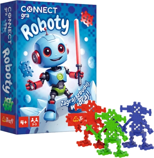 Children's game Connect Robots TREFL