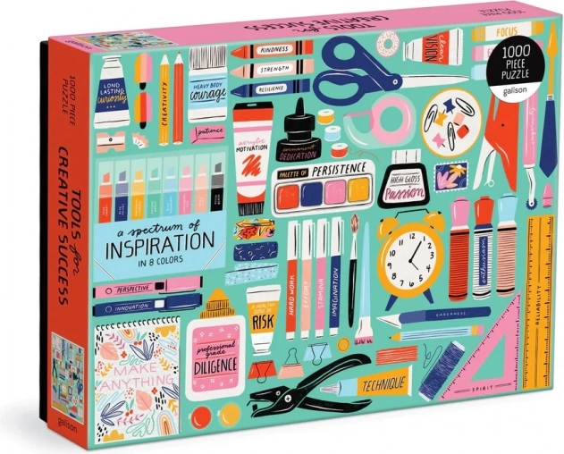 Puzzle Galison Creatieve Gereedschappen 1000 stukjes