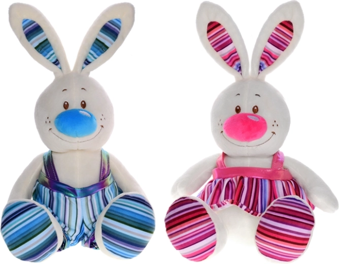 Plysset kanin 20 cm til de mindste