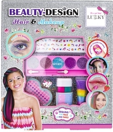 Lukky set Beauty Design kosa i make-up za djecu