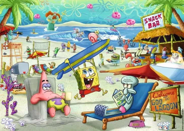 RAVENSBURGER SpongeBob Puzzle 1000 pieces
