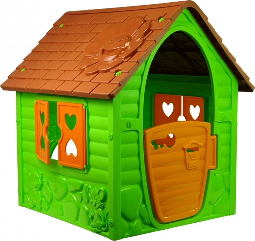 Maisonnette de jardin en plastique pour enfants