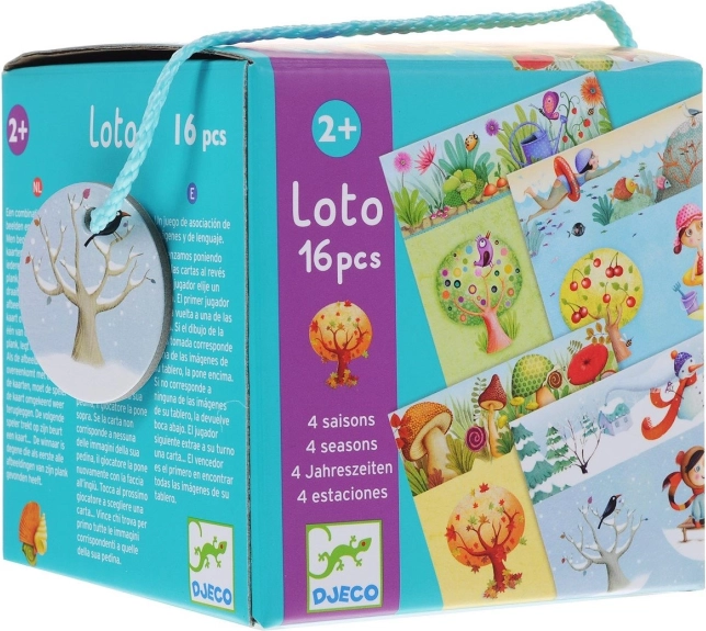 DJECO Loto – štyri ročné obdobia