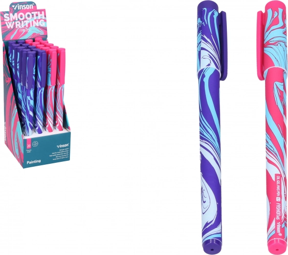 Kemični svinčnik 0,7 mm z modrim polnilom