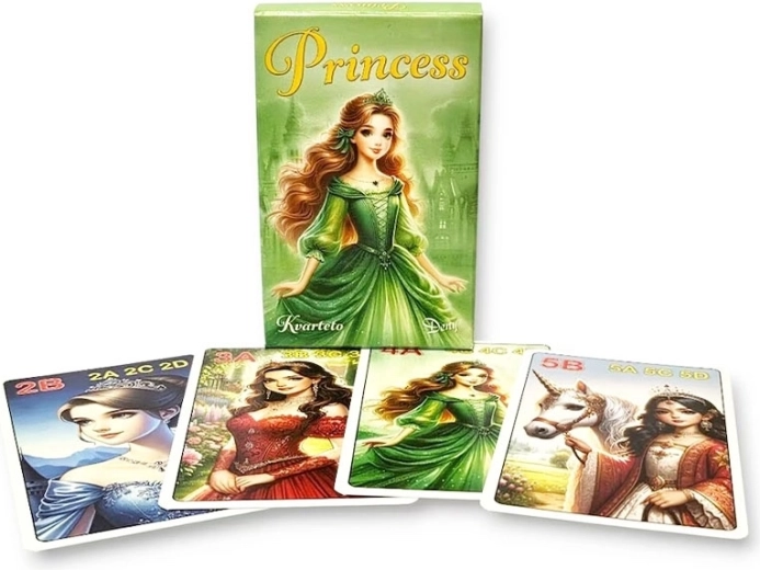 Quartetto Principesse – gioco di carte da 32 carte