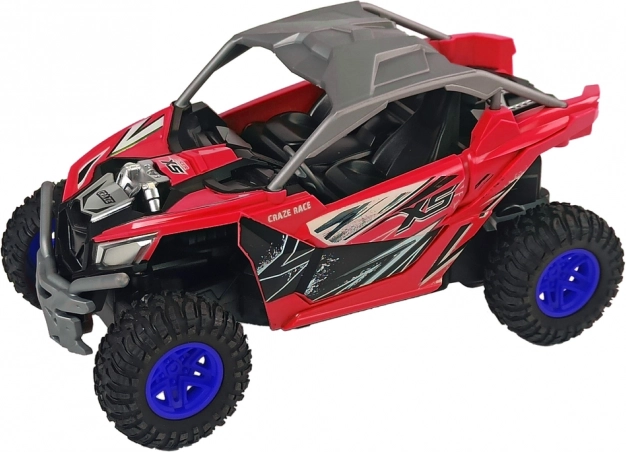RC terreinwagen Cross Country rood