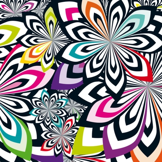 Curiosi kvadratne sestavljanke Q Shake – vzorec IV, 72 kosov