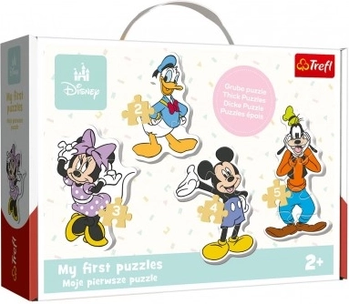 Otroški puzzle Mickey Mouse in prijatelji 14 koščkov