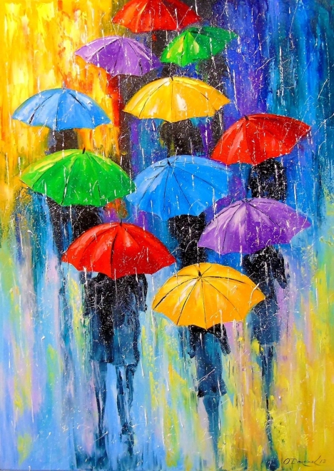 Puzzel Regenachtige Dag 1000 stukjes