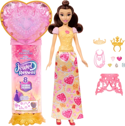 Principessa Disney Jewel Reveal Belle con accessori