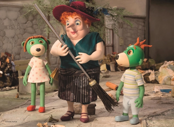 Sestavljanka Treflíci Z teto 20 kosov