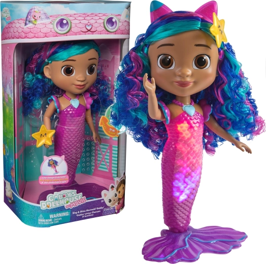 Morska deklica Gabina – svetleča punčka z zvoki iz Gabinine čarobne hiške