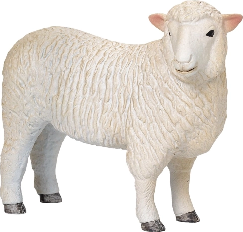 Realistic Figure of Romney Marsh Sheep