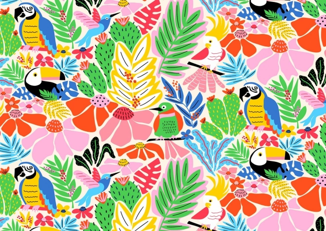 Cheerful Jungle Puzzle 1000 Pieces