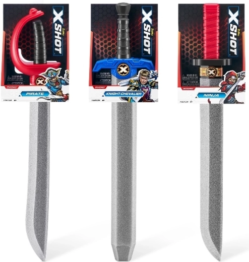 X-Shot sværd – børne-kampsværd, forskellige varianter