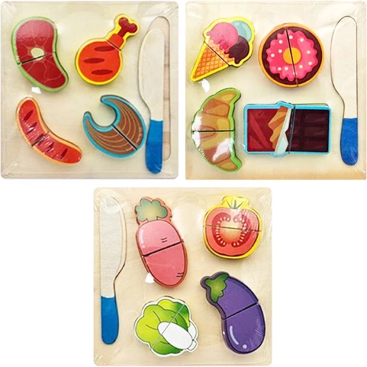 Alimenti in legno con chiusura a strappo