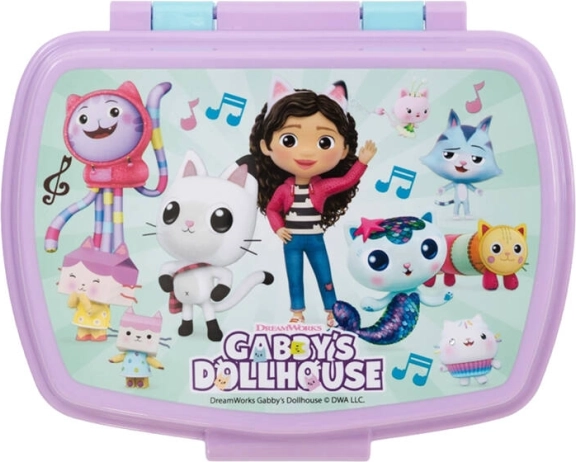 Kids lunch box STOR 21274 400 ml Gabby's Dollhouse (pink-blue)