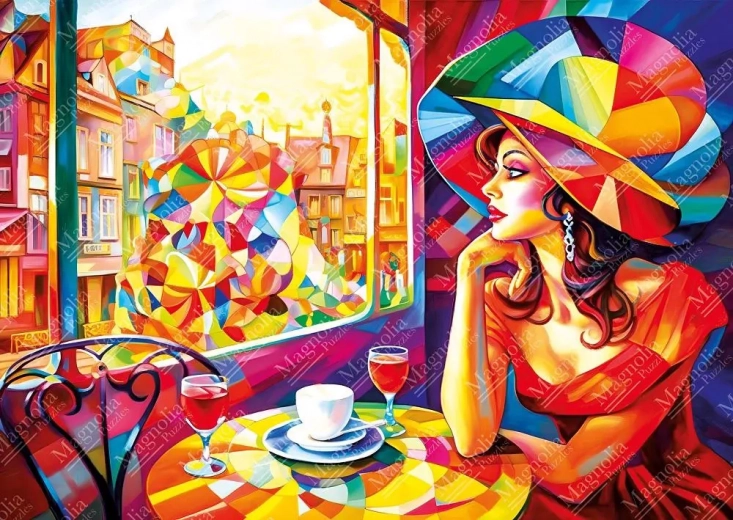 Puzzel Regenboogdate 1000 stukjes MAGNOLIA