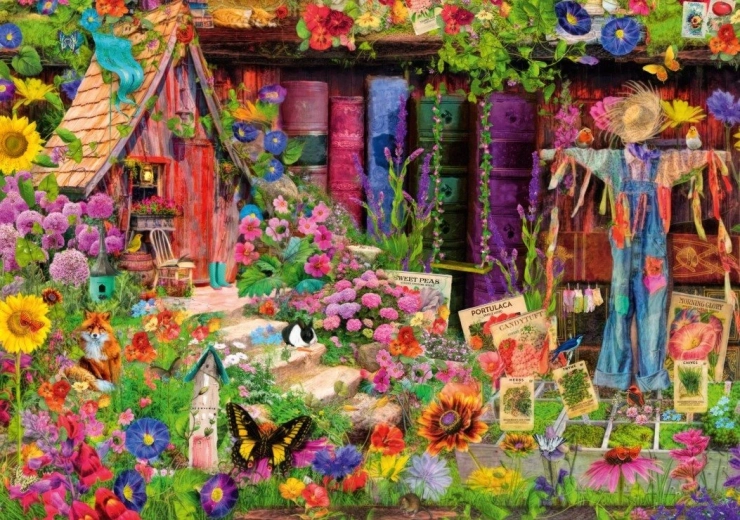 Bluebird puzzle Scarecrow’s Garden 2000 pieces
